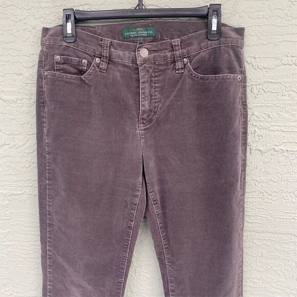Lauren Jeans Co. Ralph Lauren Women's Bootcut Corduroy Pants Brown Size 8 - Picture 3 of 11
